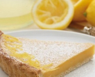Lemon pie εύκολη με γιαούρτι χωρίς αυγά