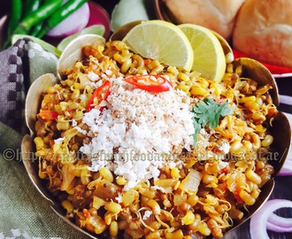 Matki Chi Usal Recipe / Moth Bean Sprouts Curry ( Maharashtrian Style) Recipe ~ Flavours Of Maharashtra