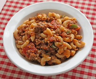 Recipe for Goulash with Ground Beef