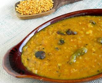 Basic Dal Recipe / Uppu Paruppu Using Toor Dal (South Indian)