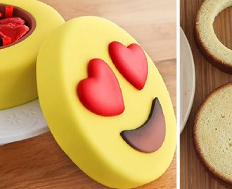 Torta de Emoji para San Valentín con el Secreto Caja de Bombones, Si te gusta dinos HOLA y dale a Me Gusta MIREN…