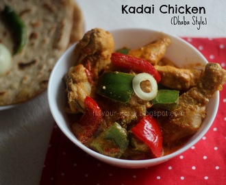 Kadai Chicken Dhaba Style | how to make Kadai Chicken