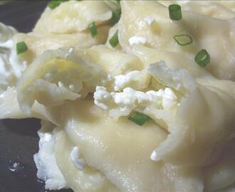 Homemade Cottage Cheese Pierogies / Perogies - the Old Fashioned