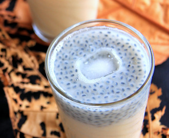 Paal Sarbath Recipe - Summer cooler Recipe - Milk Recipe