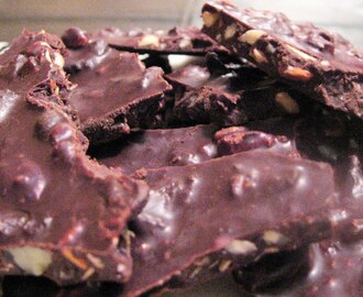 Chocolate Fruit and Almond Bark - Still in Love...