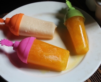 Fresh Orange Popsicles Recipe - Orange Ice Recipe