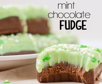 Mint Chocolate Fudge Recipe