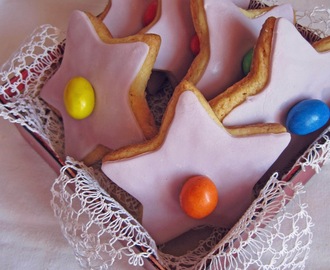 Χριστουγεννιάτικα μπισκότα με ζαχαρόπαστα