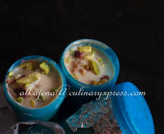 Kulfi-The Traditional Indian Ice cream-How to make no cook kulfi using Bael fruit