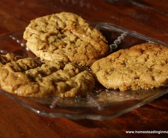 Easy Baking Recipes, Desserts: Flour-less Peanut Butter Cookies