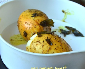 Egg Pepper Roast Recipe | Chettinad Muttai Varuval | Easy Lunch Ideas