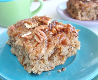 Honey Buttermilk Oatmeal Coffee Cake: For The Daring Bakers February Challenge