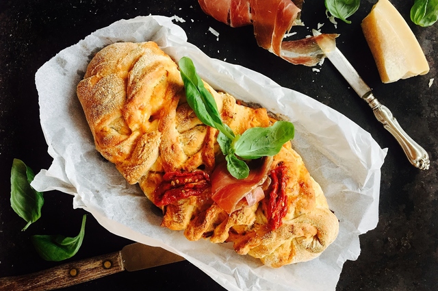 Everyday Braided Pizza Bread