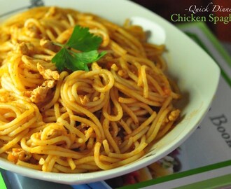 Chicken Spaghetti – “Pantry Raid” Dinner in 30 minutes