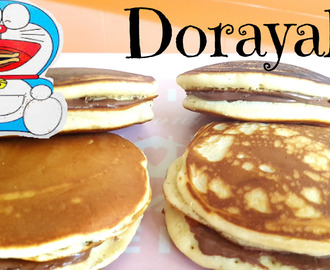 Como hacer Dorayakis caseros rellenos de nocilla el dulce favorito de Doraemon