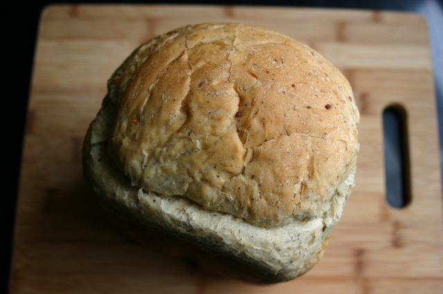 Rapid Italian Onion and Herb Bread- Bread Machine Recipe