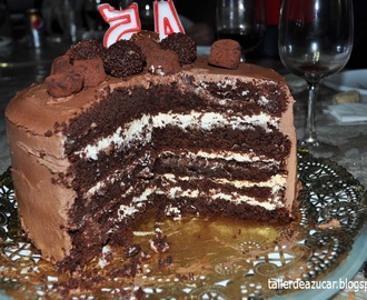 Bizcocho de chocolate para tartas___receta nº 152 de " Mis Recetas de Cocina "