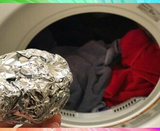 Coloque papel aluminio en la lavadora y se sorprenderá con lo que sucede a continuación +6 trucos