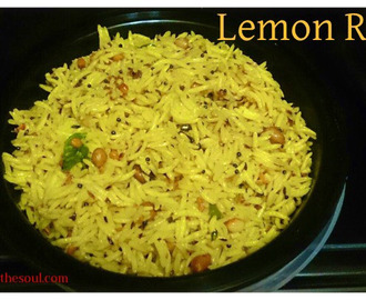 Lemon Rice – South Indian Rice Recipe
