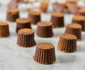 Σοκολατακια με γεμιση καραμελας | Chocolates with Date Caramel