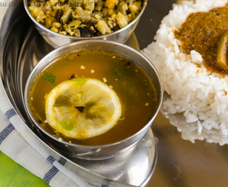 Yelumichampazham Rasam/Lemon Rasam - South Indian Lunch Menu