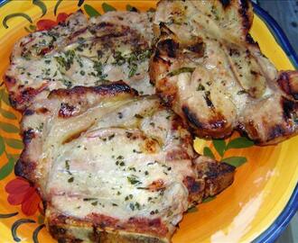 Lemon-Tarragon Grilled Pork Chops