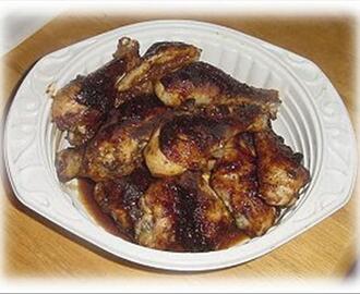 Roasted BBQ Chicken with Red Devil Rub
