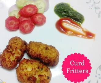 Curd Fritters Recipe for Kids –  Easy Snacks