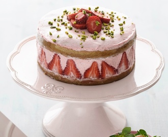 Strawberry Coconut Flour Cake (GAPS and Paleo)