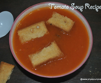tomato soup recipe,how to make tomato soup at home ,restaurant style soup