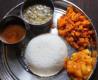 Quick Spinach Dal Recipe - Keerai Paruppu Curry Recipe