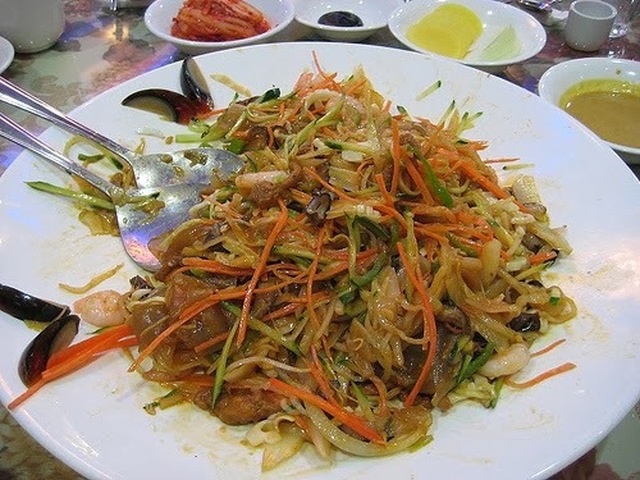 Recette de nouilles chinoises aux légumes, nouvel An Chinois, vegan (Chine)