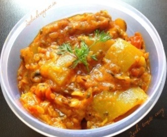 Lauki tomato curry