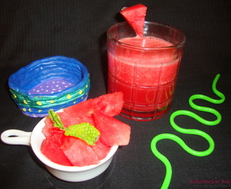 Watermelon Juice Recipe - A Summer Drink Recipe