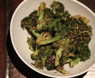 Broccoli sabzi :: Meatless Masala Monday