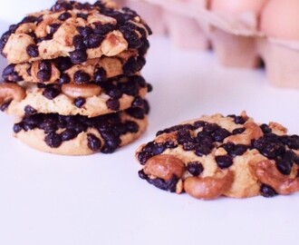 Cookies με σοκολάτα και κάσιους – Chocolate-cashews cookies, by Gabriel Nikolaidis and the Cool Artisan!