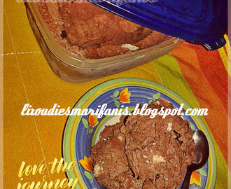 Παγωτό σοκολάτα με άνθος αραβοσίτου