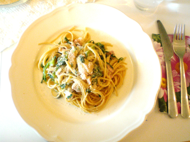 Middagtips: Spagetti med grønnkål og kylling