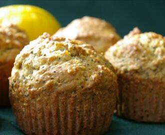 Lemon Anise Poppy Muffins (Diabetic)