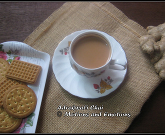 Ginger Tea / Indian style Ginger Tea / Adrakwali Chai