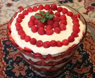 Recipe:  English Berry Trifle with Cointreau