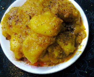 Side Dish For Roti/Paratha  –  Spicy Potatoes/Shukha Aloo