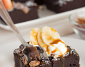 Fudgy Vegan Black Bean & Banana Brownies | A guilt-free Brownie Recipe