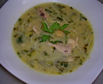 Chorba beïda (Soupe au poulet et vermicelle à l'algéroise))