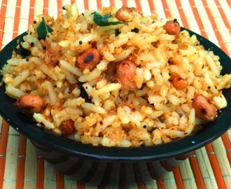 Peanut Rice (Verkadalai Sadham)