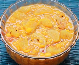 Mooli Chana Dal Recipe / Radish Dal / Mullangi Parippu Curry / Side dish for Rice