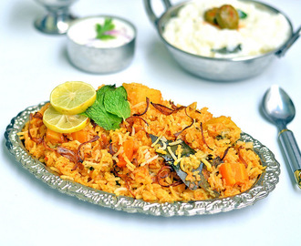 Hyderabadi Veg Biryani Recipe-Nawab biryani-Sunday Lunch Recipes 15