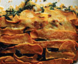 Butternut Squash and Creamed-Spinach Gratin