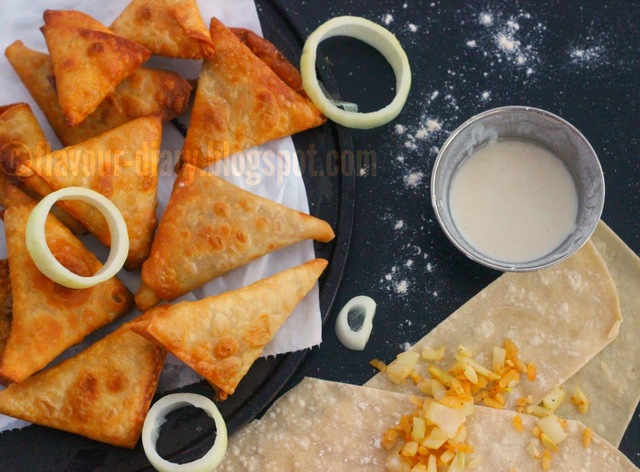 Irani Samosa | Hyderabadi Cuisine | Vegetarian Snack | Samosa with homemade samosa sheets