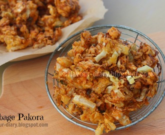 Kurkure Cabbage Pakora | Vegetarian Appetizer Recipes | Gluten Free | Flavour Diary